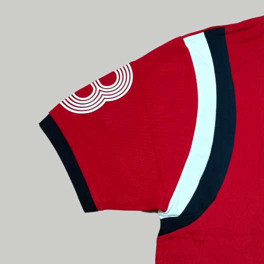 Mens Comfortable Cotton T Shirt Red